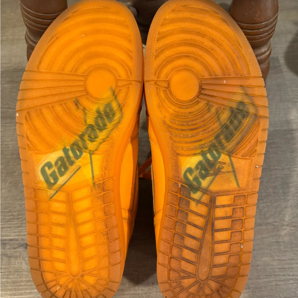 2017 Nike Air Jordan 1 Retro High OG Gatorade Orange Peel - Picture 11 of 14